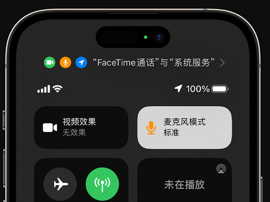 细河苹果授权维修网点分享iPhone在通话时让你的声音更清晰 