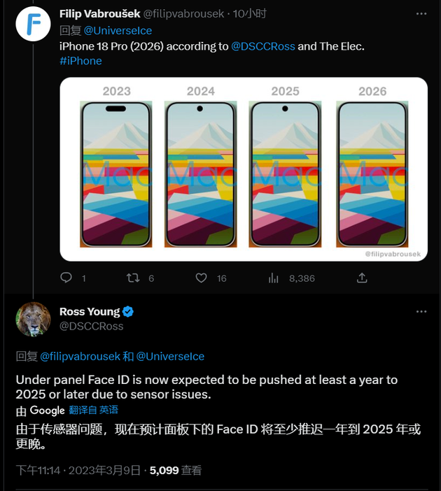 细河苹果手机维修分享:屏下Face ID有什么优势？iPhone何时会有屏下Face ID？ 