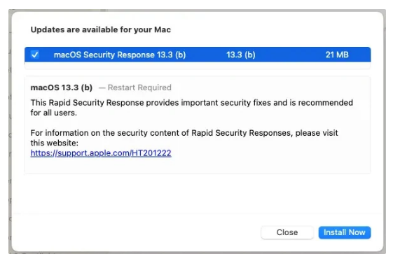 细河苹果手机维修分享:苹果快速安全响应更新是什么？ 