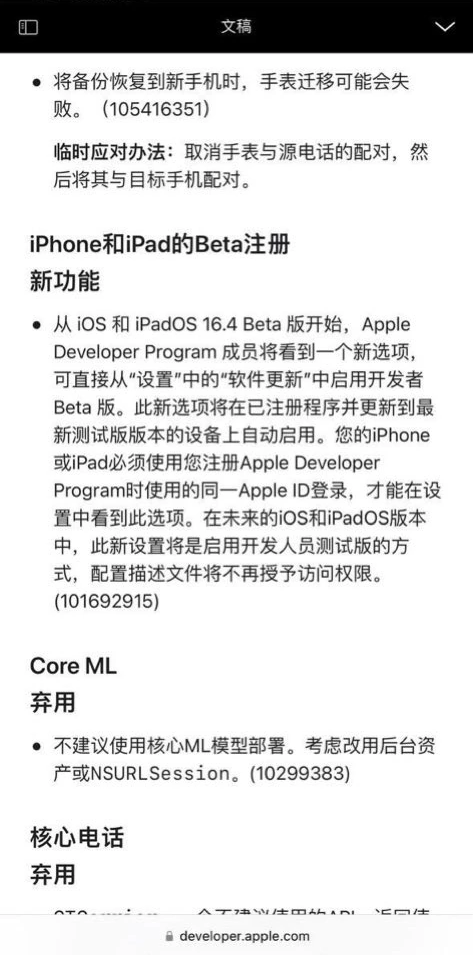 细河苹果手机维修分享开发者测试版无法通过描述文件安装怎么办 