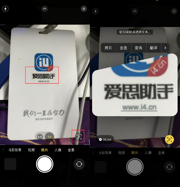 细河苹果手机维修分享升级iOS 16后如何通过相机翻译文本 