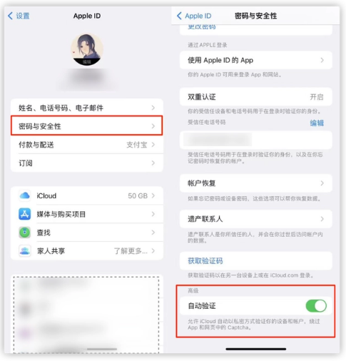 细河苹果手机维修分享iOS 16 自动验证功能开启方法 