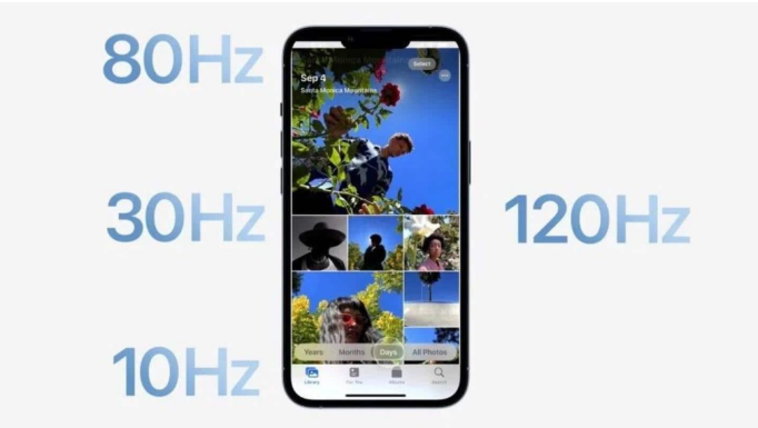 细河苹果14维修分享iPhone 14有高刷吗 