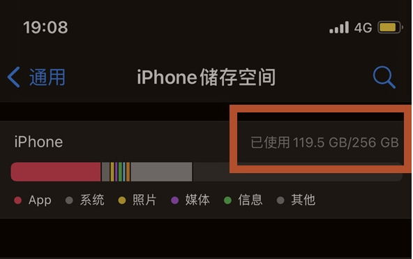 细河苹果13维修分享iPhone13如何查看剩余内存 