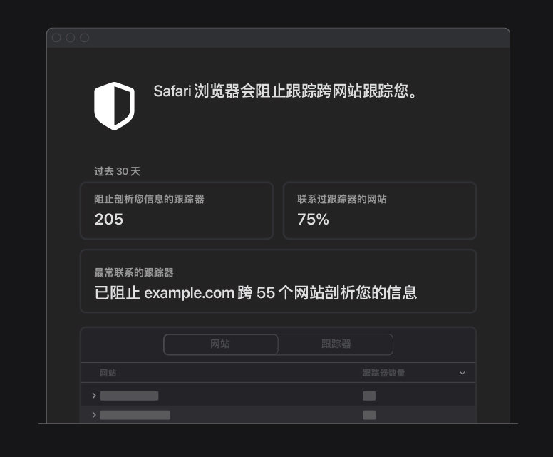 细河苹果手机维修分享如何在 Safari 浏览器中查看和打开隐私报告 